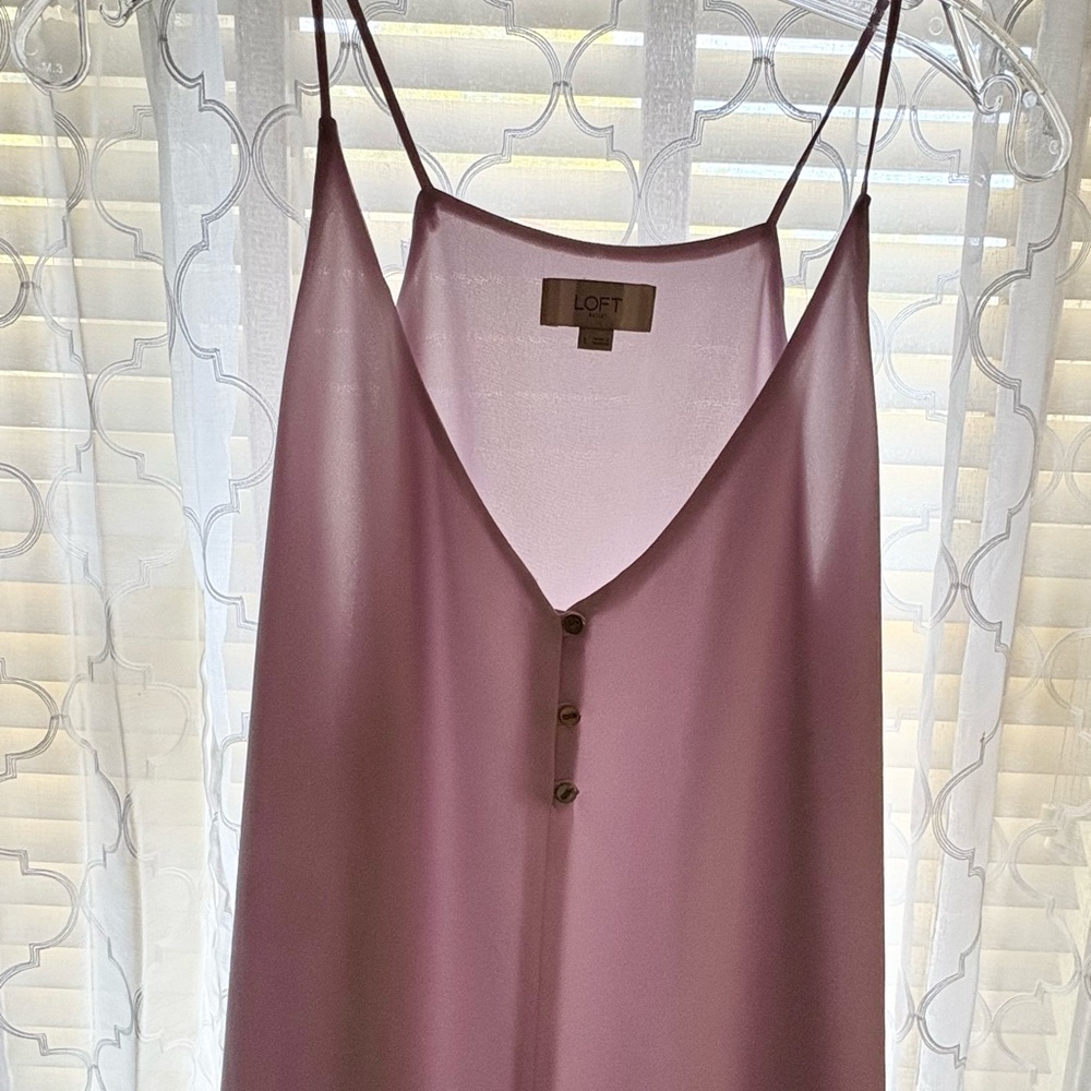 LOFT Pink Sleeveless Women's Top - Picture 3 of 7
